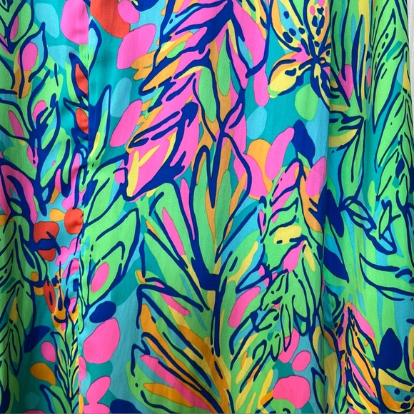 Lily Pulitzer Hot Spot Multicolored Shift Dress Size 12 Spring Easter Wedding - Picture 11 of 14